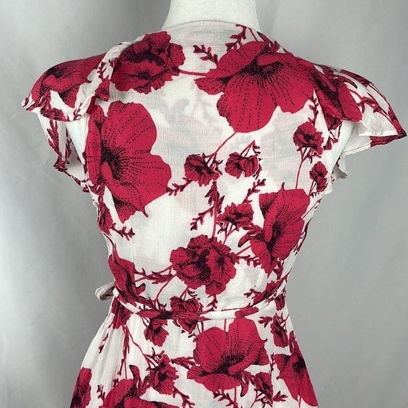 Free People French Quarter Floral Print Wrap Dress - Picture 8 of 13